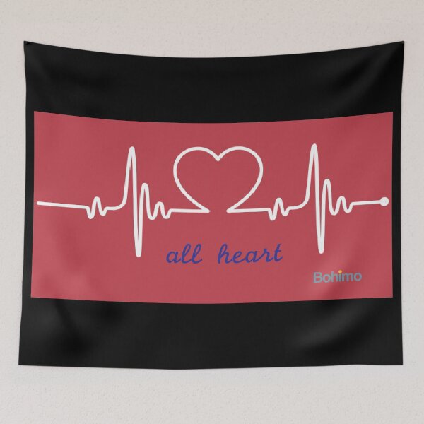 Item preview, All heart. Shirt captions. designed and sold by Bohimo.