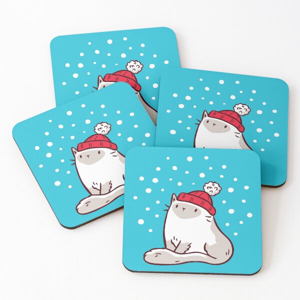 Item preview, Cute Ragdoll Cat Watching Snowfall designed and sold by LydiaLyd.