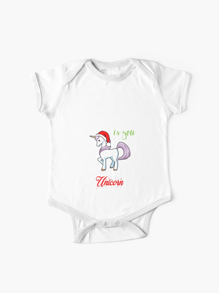 Christmas unicorn snowflakes Xmas Cute Outfit Youth Kids Long Sleeve T-Shirt