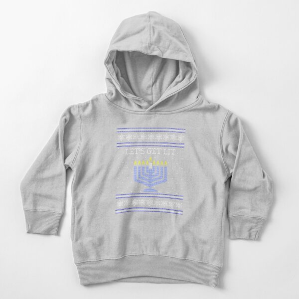 Item preview, Let's Get Lit Ugly Hanukkah Sweater designed and sold by shaggylocks.