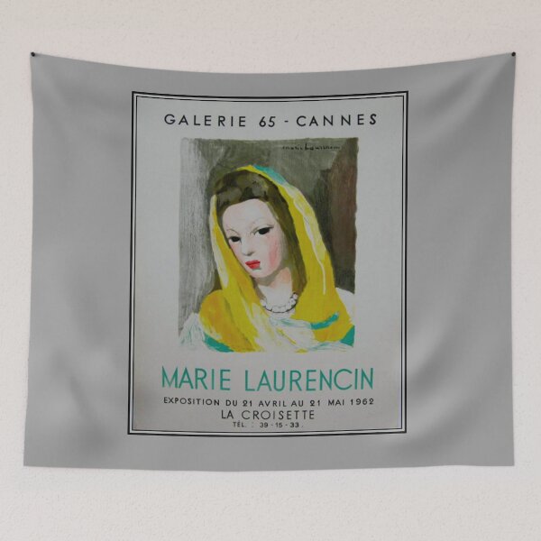 Item preview, GALERIE 65 CANNES : Vintage 1962 Marie Laurencin Advertising Print designed and sold by posterbobs.
