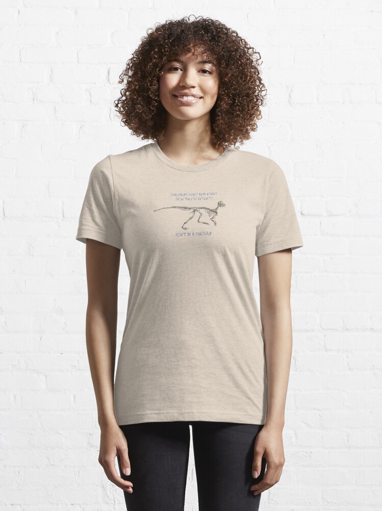 Alternate view of Dinosaurs read books? Essential T-Shirt