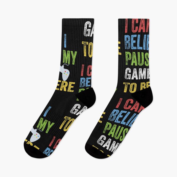 Item preview, I Can't Believe I Paused My Game To Be Here Funny Gamer designed and sold by Leslie Smith.