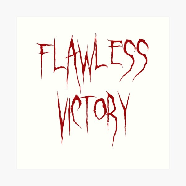 Mortal Kombat Flawless Victory - Flawless Victory - Sticker