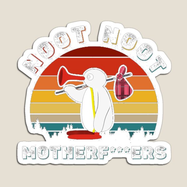 Vista previa del artículo con la obra «Noot Noot Pingu Shirt Noot Meme Gift, Pingu Noot Noot Motherf», diseñado y vendido por haiglertarah.