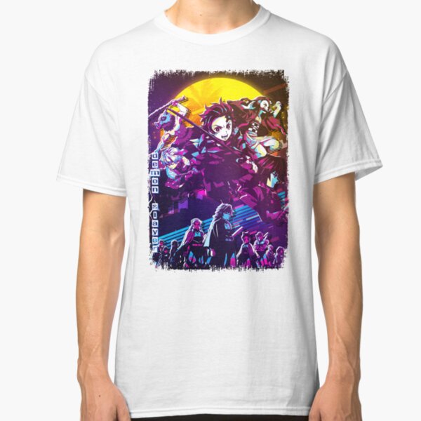 demon slayer retro Classic T-Shirt