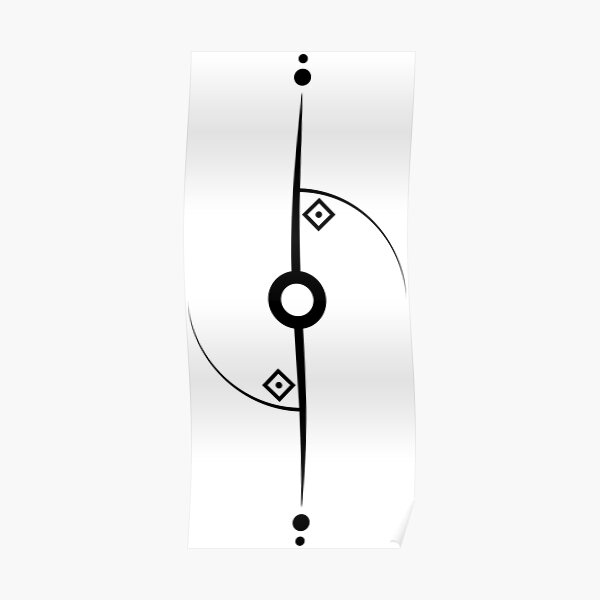 Scythe's and circles Poster
