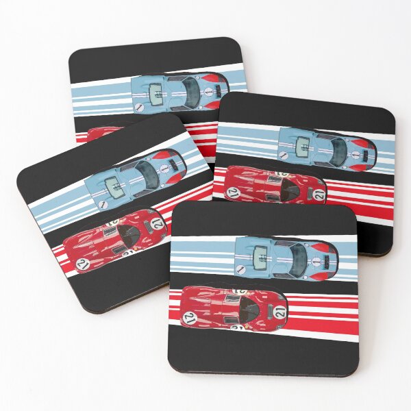 Item preview, Ford v Ferrari 1966 designed and sold by Speedbirddesign.