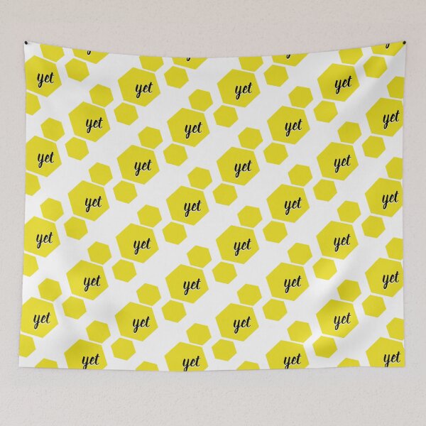 Item preview, Honeycomb Yet - Yellow designed and sold by jesscargill.