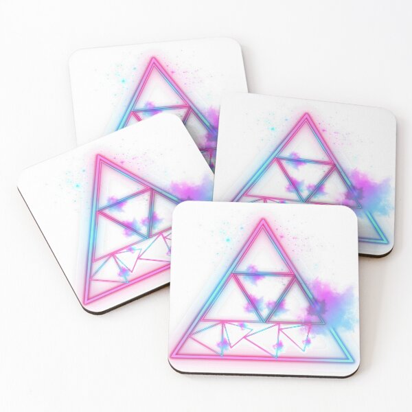Item preview, Neon Triangles  designed and sold by Ella-brand.