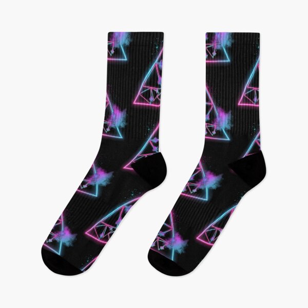 Item preview, Neon Triangles  designed and sold by Ella-brand.