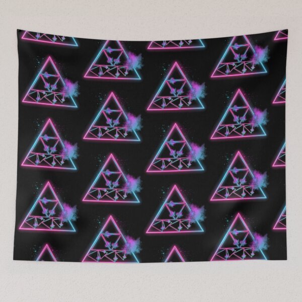 Item preview, Neon Triangles  designed and sold by Ella-brand.