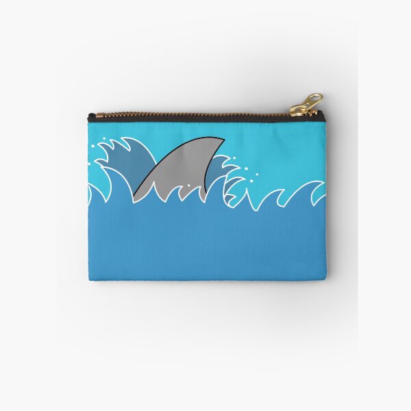 Item preview, Shark fin in ocean waves designed and sold by designInk.