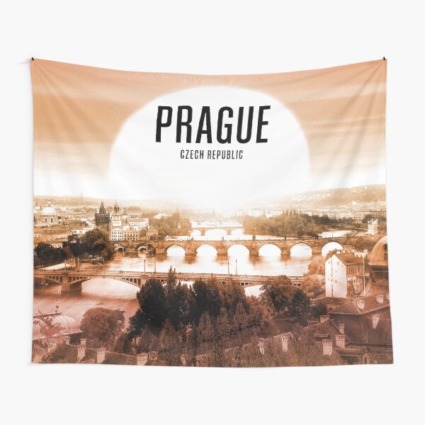Aperçu de l'œuvre Prague, République Tchèque créée et vendue par HomeLivingCo.