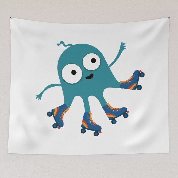 Item preview, Rollerskate Alien  designed and sold by Anna Fox.
