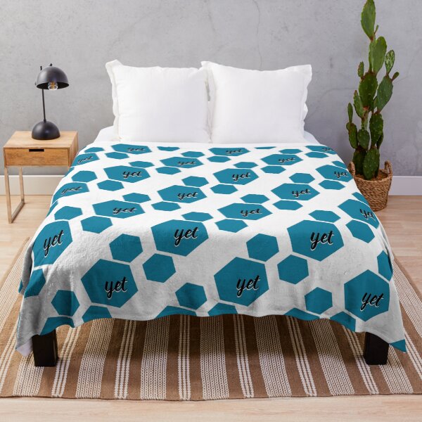 Item preview, Honeycomb Yet - Blue designed and sold by jesscargill.