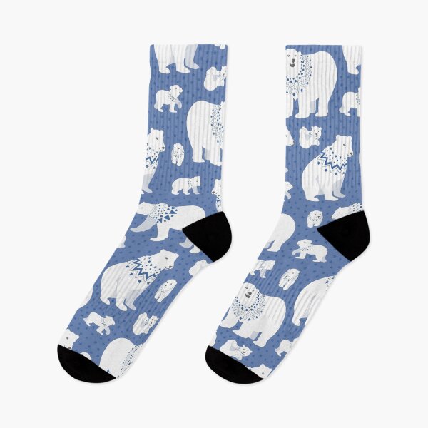 Item preview, Polar bear asterisk blue designed and sold by kasumidesign.