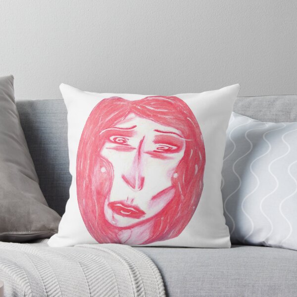 Item preview, oil pastel portrait designed and sold by zannkke.