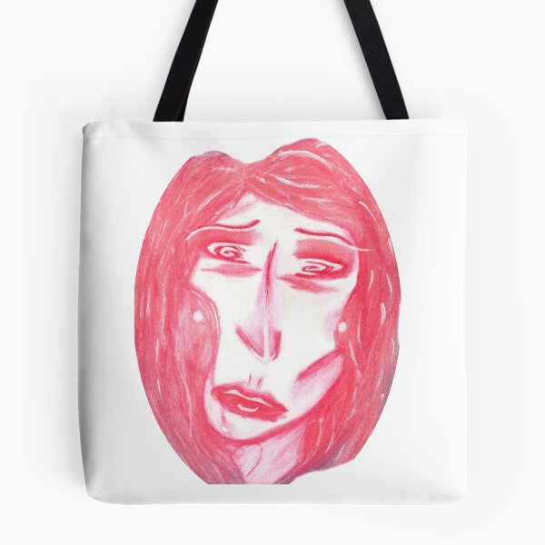 Item preview, oil pastel portrait designed and sold by zannkke.