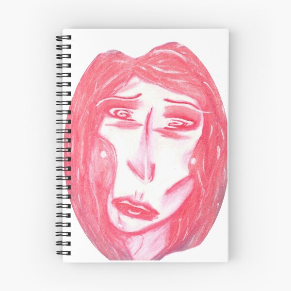 Item preview, oil pastel portrait designed and sold by zannkke.