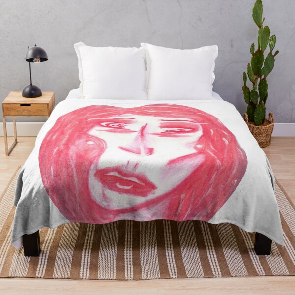 Item preview, oil pastel portrait designed and sold by zannkke.
