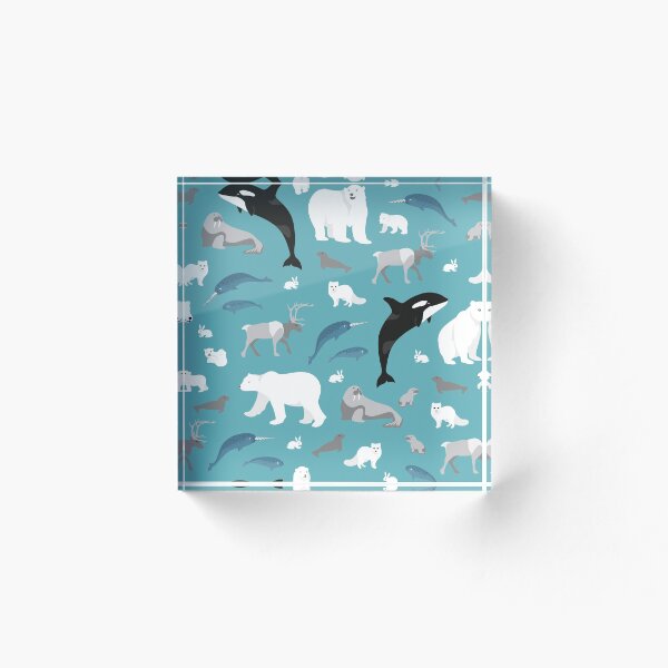 Artikelvorschau, arctic animals mint entworfen und verkauft von kasumidesign.