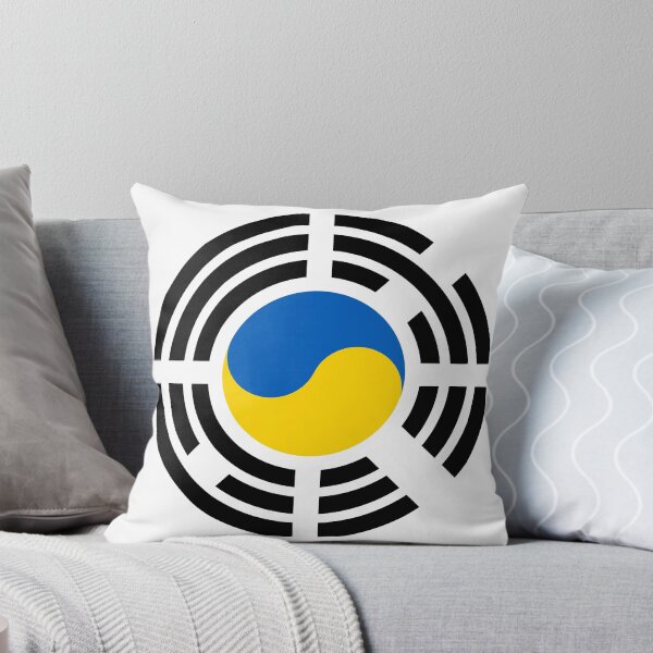 Item preview, Korean Ukrainian Multinational Patriot Flag Series designed and sold by Carbon-Fibre Media.