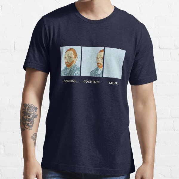 Vista previa del artículo con la obra «Goghing Goghing Gone», diseñado y vendido por Yipptee Shirts.