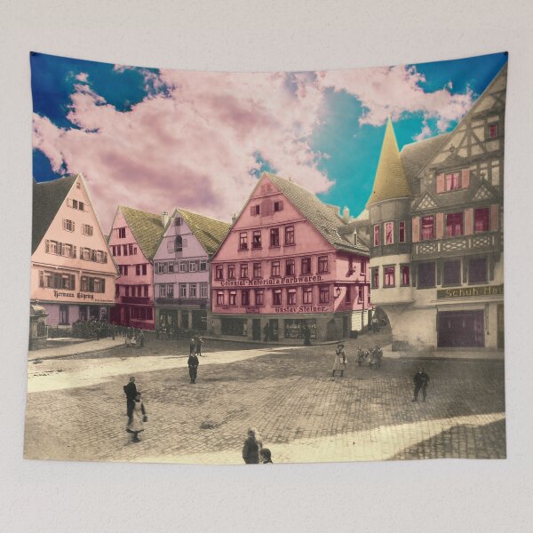 Item preview, old houses in Tübingen, Baden-Württemberg designed and sold by Mauswohn.