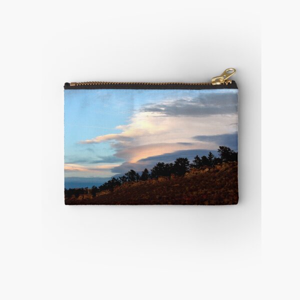 Item preview, Colorado Mountain Ridge with Trees and Sunset Clouds designed and sold by pixelmountain.