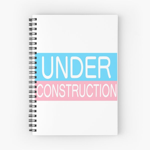 Item preview, Under Construction - Trans Pride designed and sold by Aleina928.