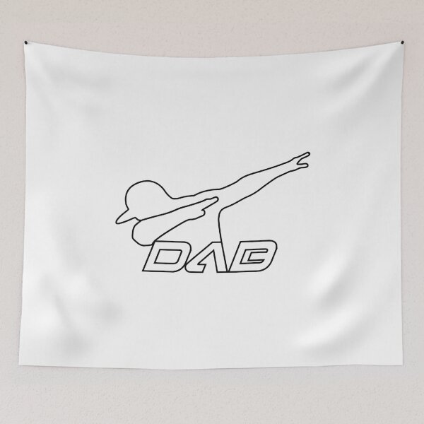 Item preview, DAB Outline Black designed and sold by ArtcoreAD.