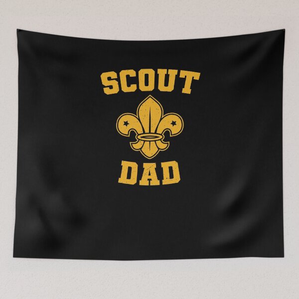 Item preview, Scout dad scout scouting member supporter lifestyle designed and sold by Teeward.
