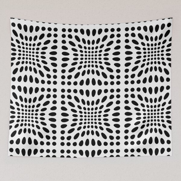 Item preview, Op Art (Black on White) designed and sold by David Roland.