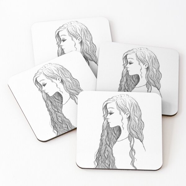 Item preview, long hair cartoon girl  designed and sold by OddityArts.