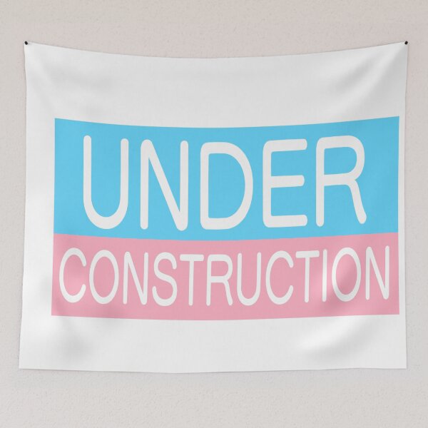 Item preview, Under Construction - Trans Pride designed and sold by Aleina928.