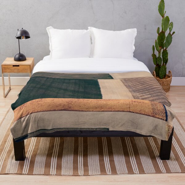 Item preview, Brown Abstract Fields designed and sold by Mark Vickers.