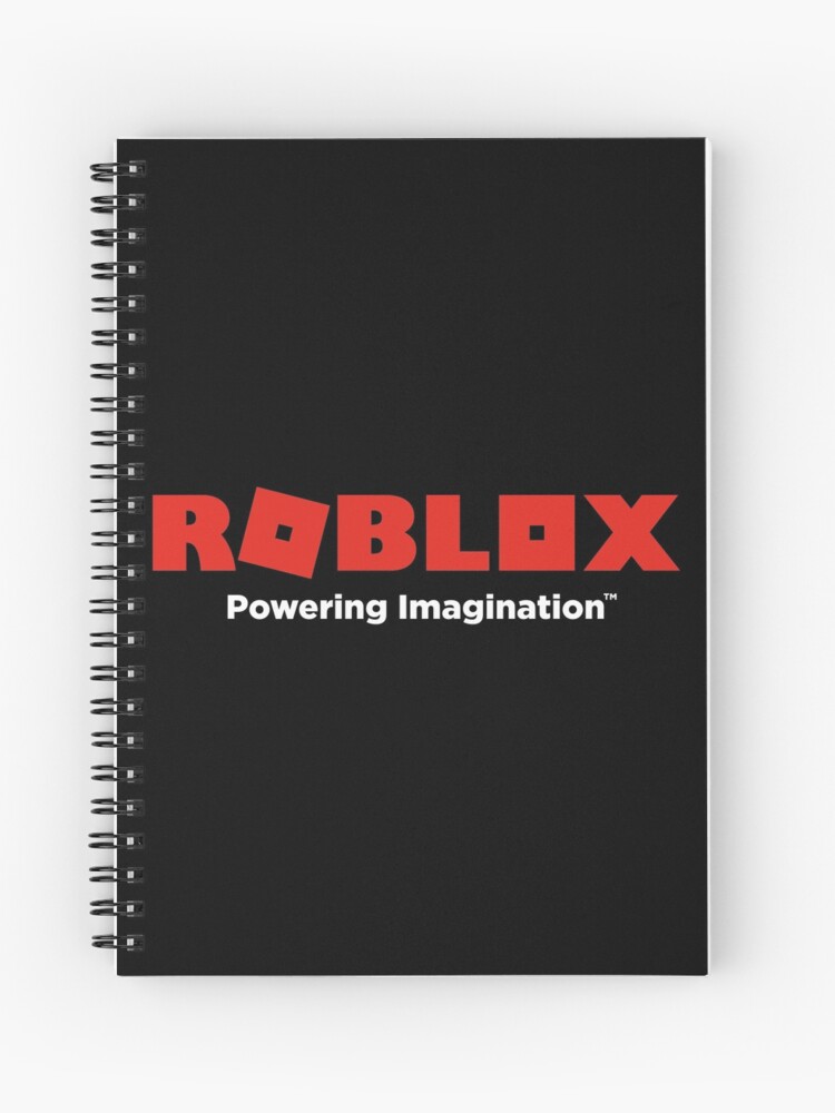 roblox on red games spiral notebook by best5trading redbubble