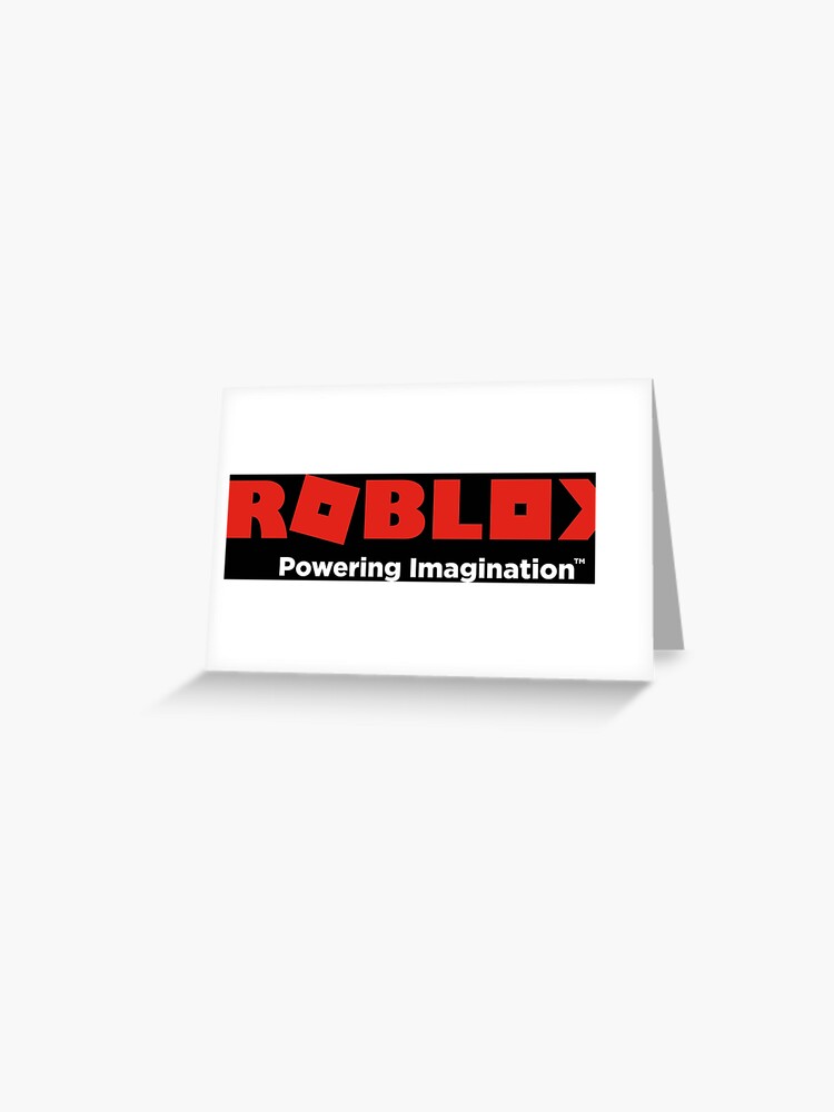 Gift Roblox Greeting Card By Greebest Redbubble - gift roblox throw pillow by greebest redbubble