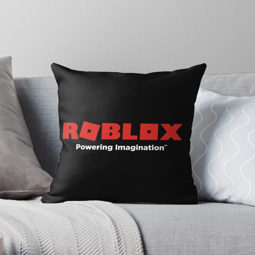 Gift Roblox Throw Pillow By Greebest Redbubble - roblox gift throw blanket by minimalismluis redbubble