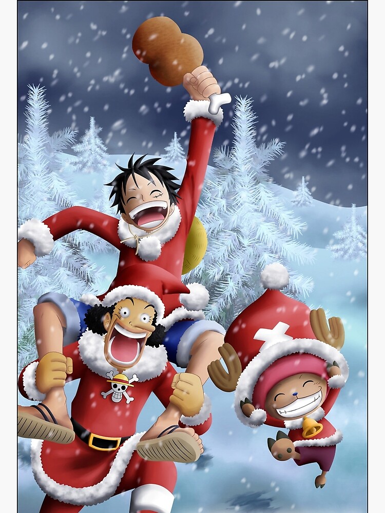 animals of one piece 🏴‍☠️ on X: merry christmas and happy holidays from  your favorite mugiwaras! 🤗  / X