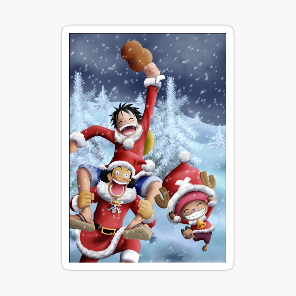 Merry Christmas from ONE PIECE! X3  Anime christmas, One piece images, One  piece manga