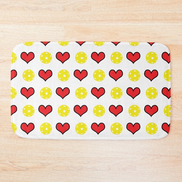 Item preview, Cute pickleball pattern: pickleballs and hearts. Love Pickleball designed and sold by EvieWoj.
