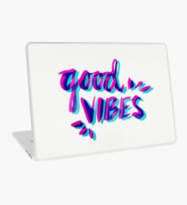 Good Vibes – Magenta & Cyan Laptop Skin