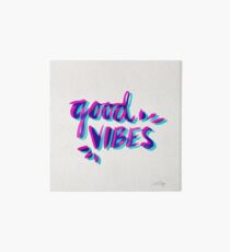 Good Vibes – Magenta & Cyan Art Board