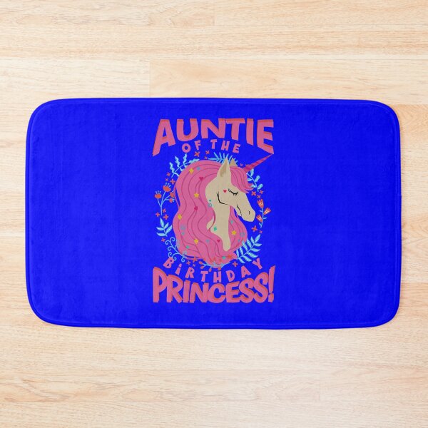 Item preview, Auntie of the Birthday Princess Unicorn designed and sold by Hananiah Merch.