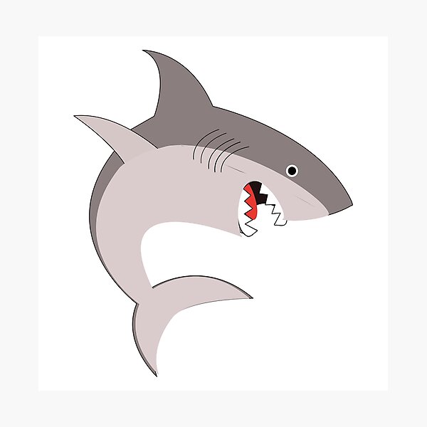 Item preview, Shark attack designed and sold by designInk.