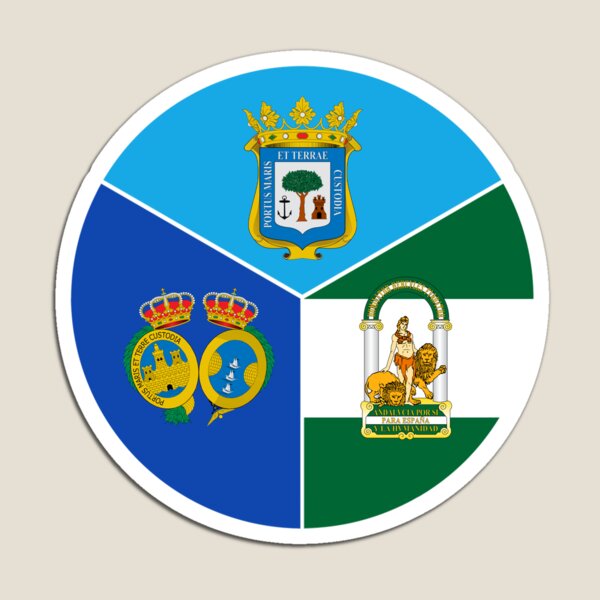 Item preview, Huelva, Huelva Province, Andalusia Flags designed and sold by Celticana.