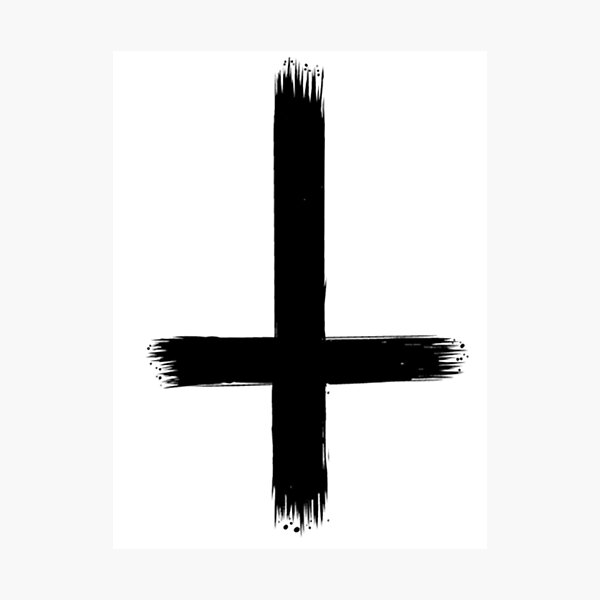 Item preview, Upside Down Cross designed and sold by Nodus.