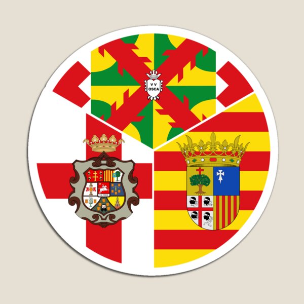 Item preview, Huesca, Huesca Province, Aragon Flags designed and sold by Celticana.